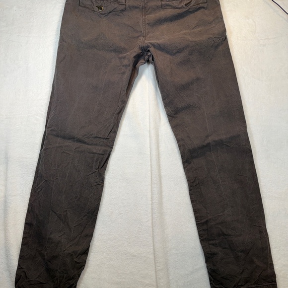 Mexx Trouser Pants Mens Size 36 L34 Brown Canvas 100% Cotton Slim Straight Leg - Picture 11 of 11